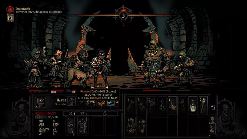 La riposte de la duelliste, un outil diablement efficace