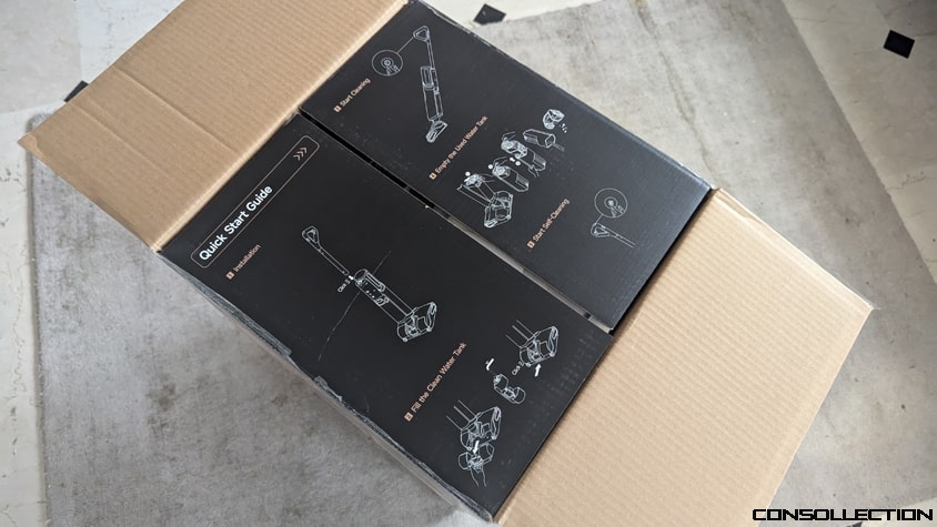 Le carton de l'aspirateur MOVA X4 Pro