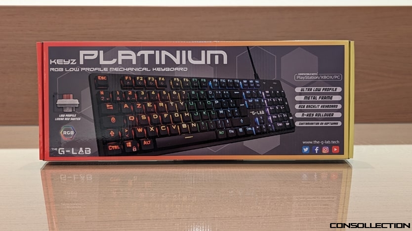 Le clavier Keyz Platinium