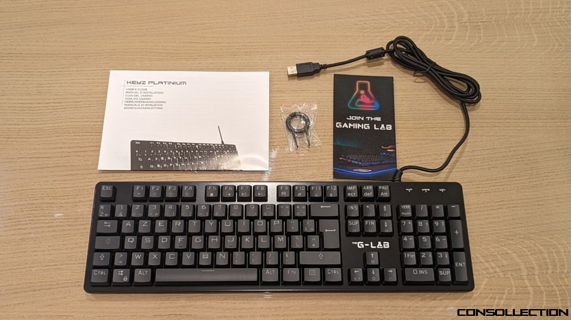 The G-Lab Keyz Carbon 2, test d'un autre clavier gamer mécanique