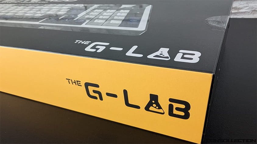 Le clavier The G-Lab Keyz Elite 400 HE