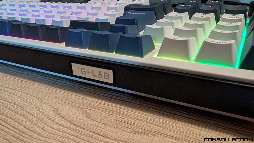 Le clavier The G-Lab Keyz Elite 400 HE