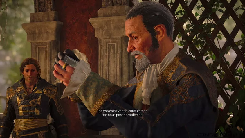 Le combat entre assassins et templiers, fil rouge de cette aventure
