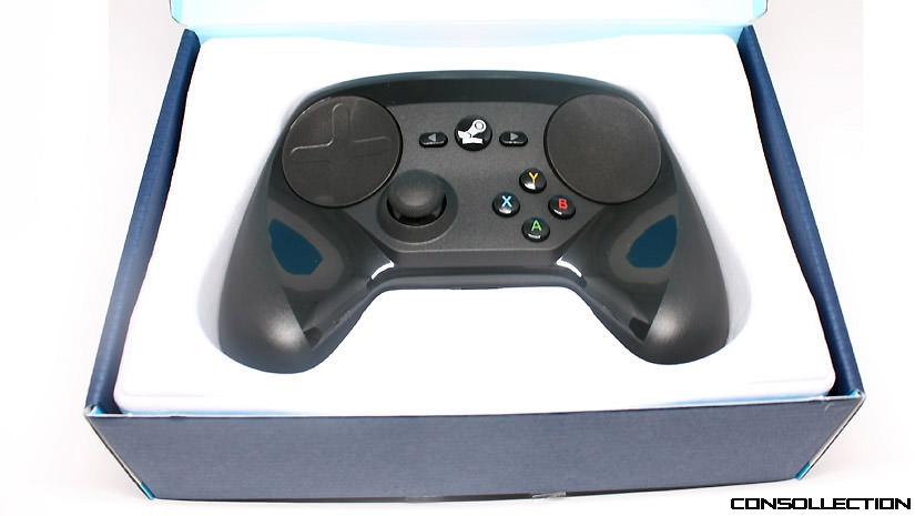 Le Controller Steam dans sa boite