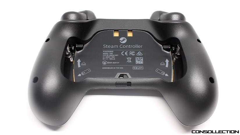 Le Controller Steam sans son cache