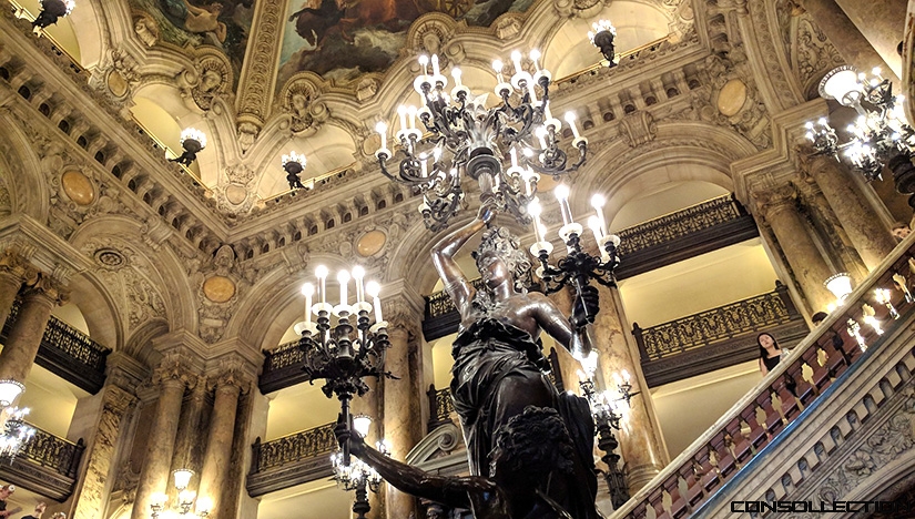 Le grand escalier de l´Opera Garnier