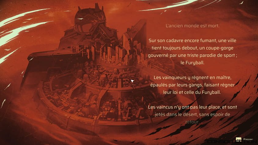 Le jeu prend place dans Neo-Arcadia