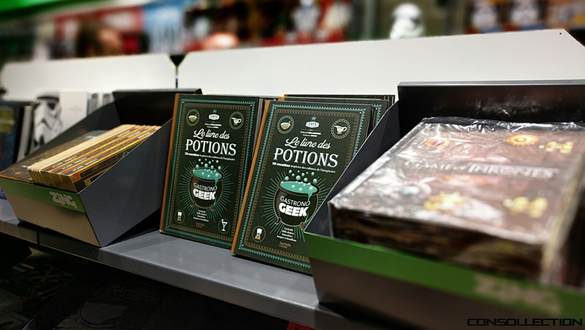 Le Livre des Potions de Gastronogeek est à Zing Pop Culture