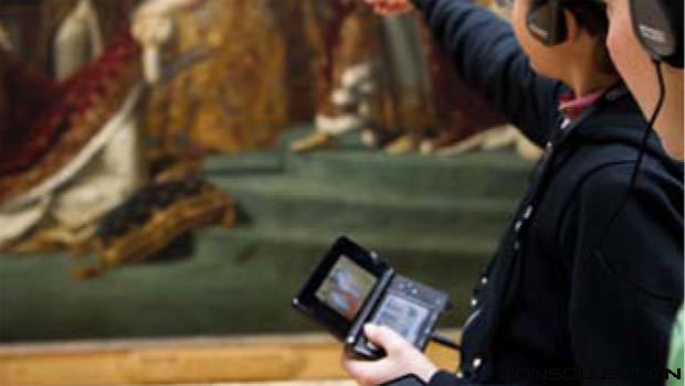 Le nouvel audioguide Louvre - Nintendo 3DS