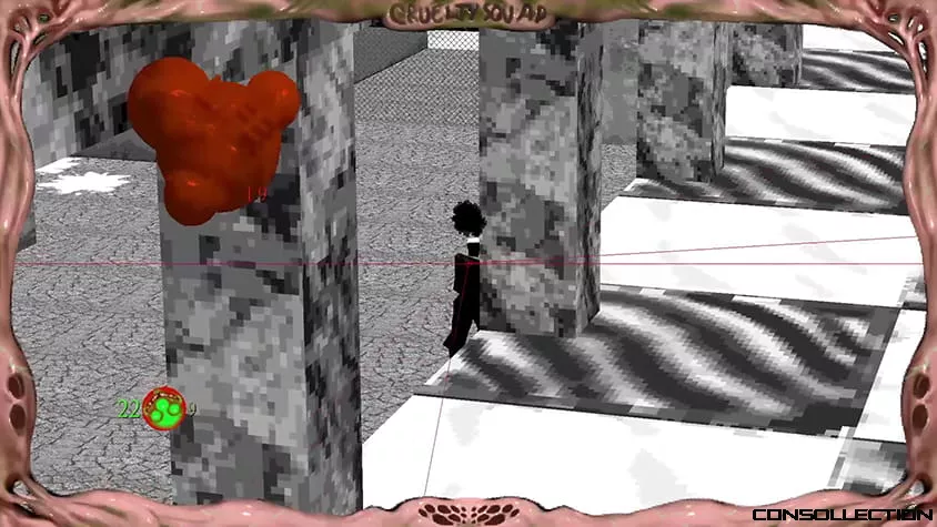 Le sniper qui lorsqu'on zoome passe en noir et blanc