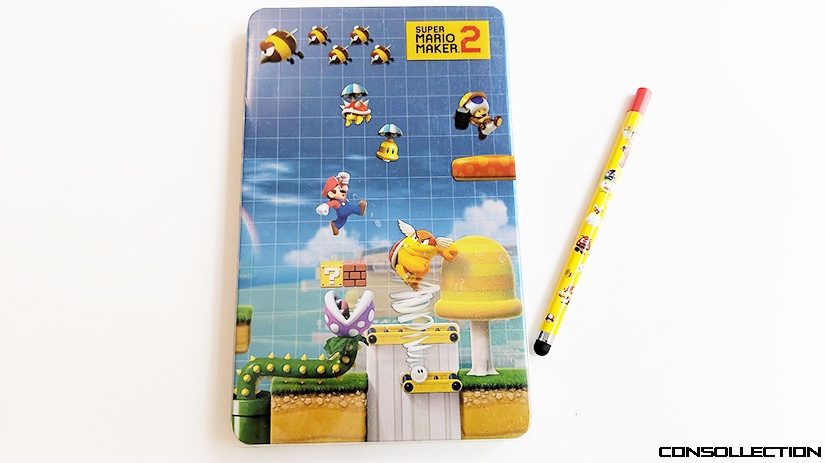 Le Steelbook Super Mario Maker 2 et son Stylet