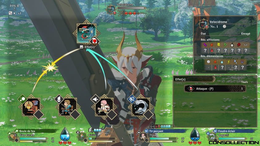 Le syst&egrave;me repose sur un triangle puissance, vitesse et technique