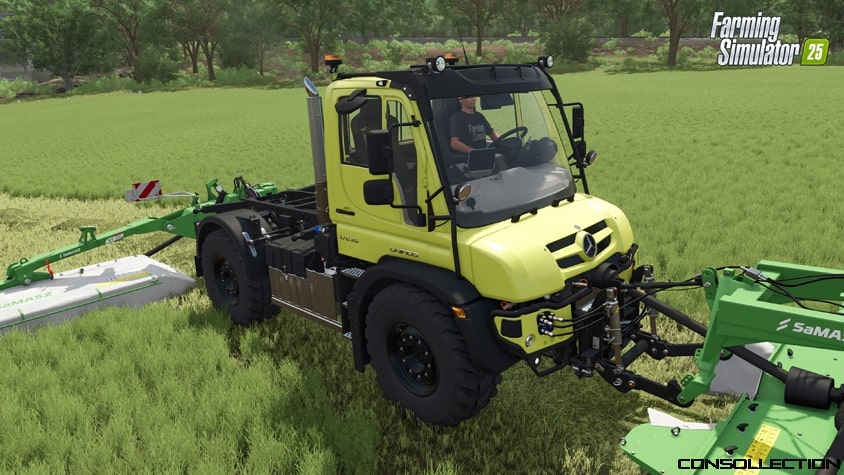 Le tracteur Mercedes Unimog U 530