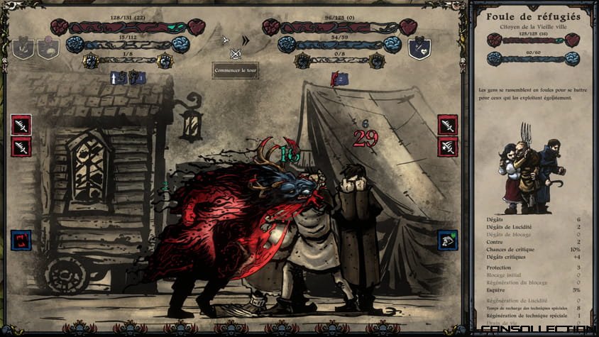 Les combats se déroulent en tactique au tour par tour