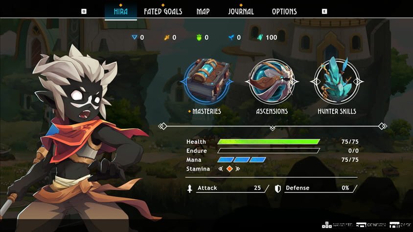 Les joueurs incarnent Hira