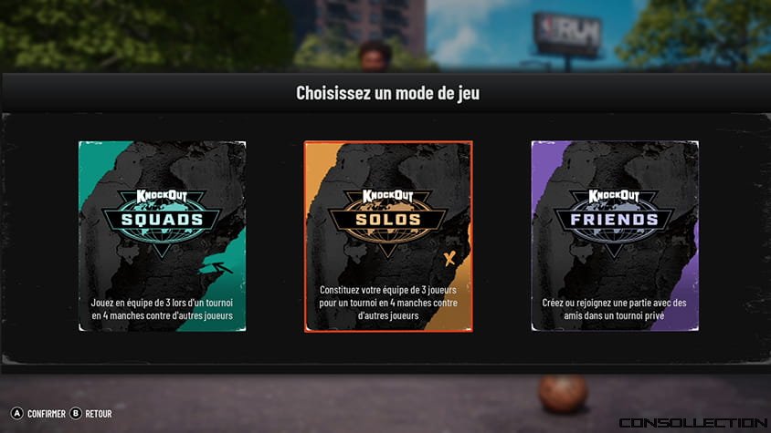 Les trois modes principaux actuellement