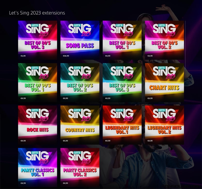 Expansiones de Let's Sing 2023