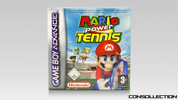 Mario Power Tennis : Cover front