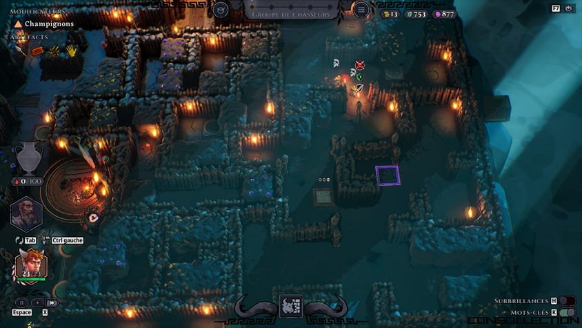 Minos est un roguelite dans lequel vous incarnez le mythique Minotaure