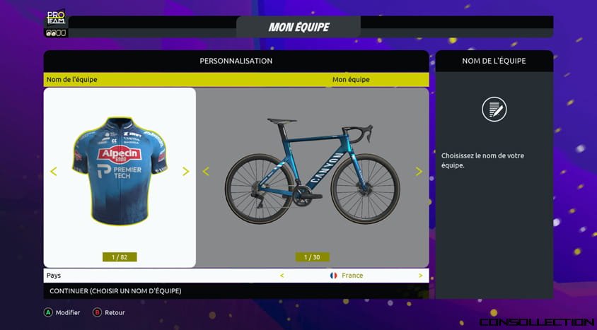 Mon équipe dans Tour de France 2026