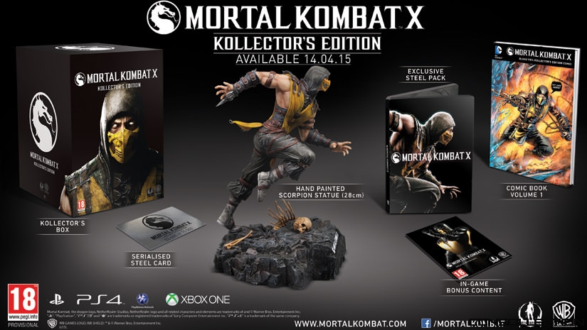 Mortal Kombat X Kollector´s Edition