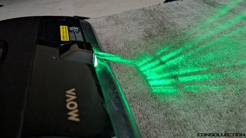 La lumière LED sur la tête