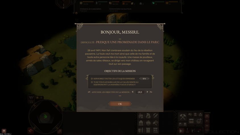 Objectifs de la mission