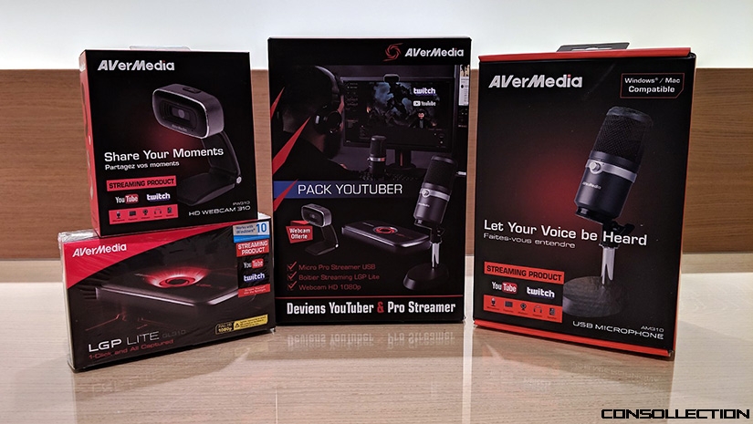 Pack Youtuber Avermedia