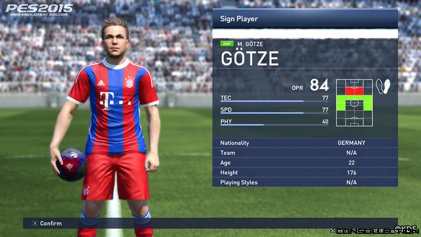 PES 2015 - Mario Götze