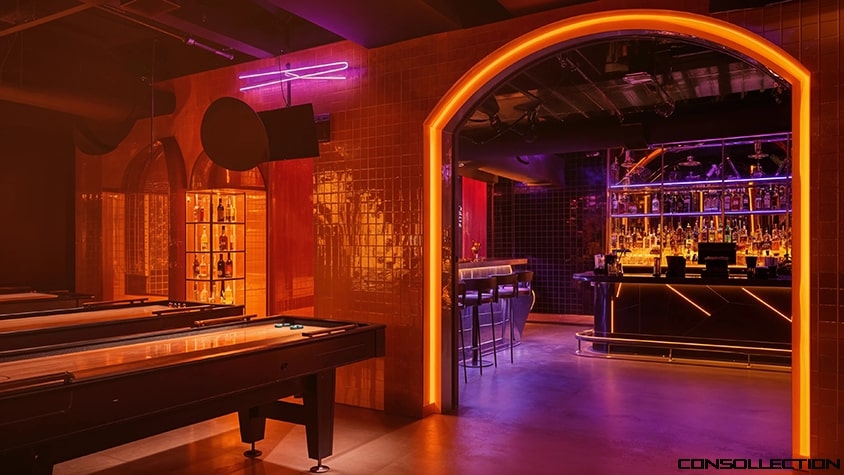 Photo d´intérieur du Pucks Shuffle Bar à Paris
