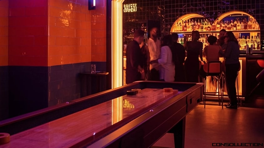 Photo d´intérieur du Pucks Shuffle Bar à Paris