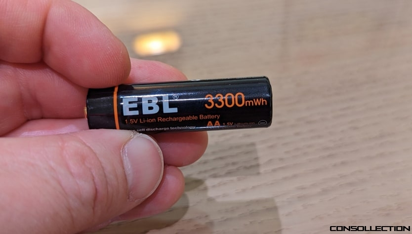 Manuel d'utilisation des piles rechargeables EBL C840