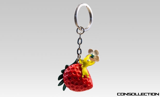 Porte-clefs fruit Pikmin jaune