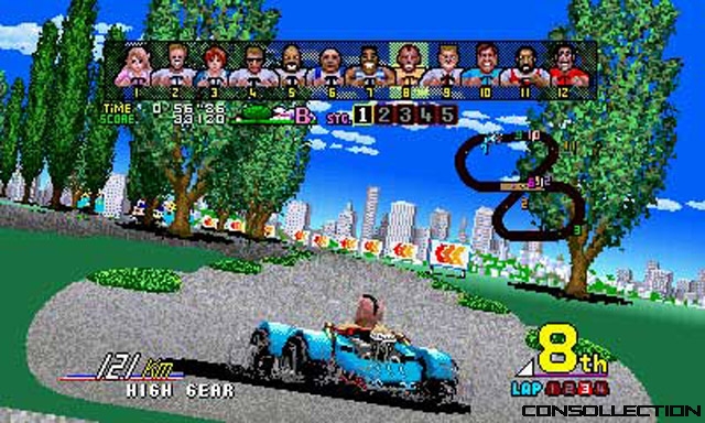 Power Drift dans Sega 3D Classic Collection