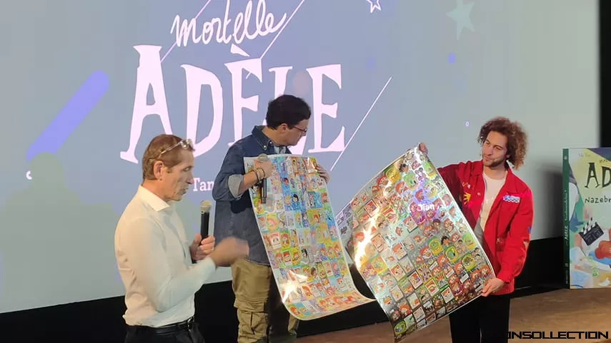 Présentation des cartes Mortelle Adèle avec Karim Ternane
