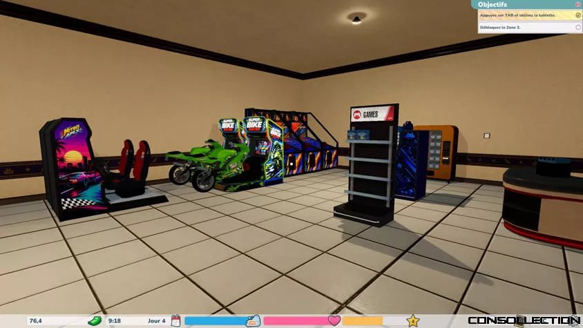 Retro Arcade Simulator
