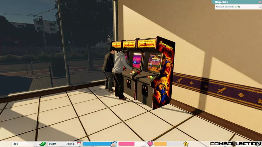 Retro Arcade Simulator