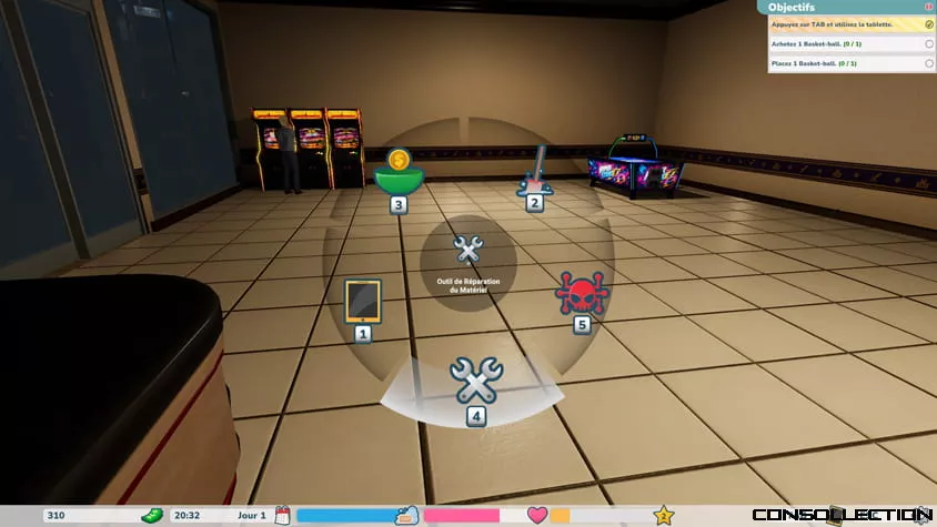 Retro Arcade Simulator est imm&eacute;diatement accessible