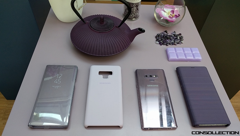 Samsung Galaxy Note 9 mauve orchidée