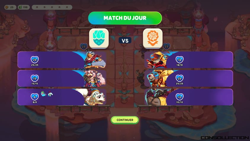 Match du jour