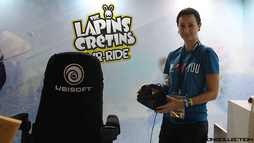 The Lapins Crétins VR-Ride : Stand Ubisoft