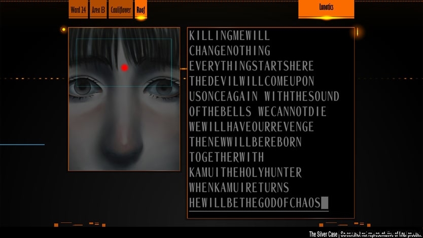 The Silver Case 2425. Deux aventures à suivre uniquement en anglais.