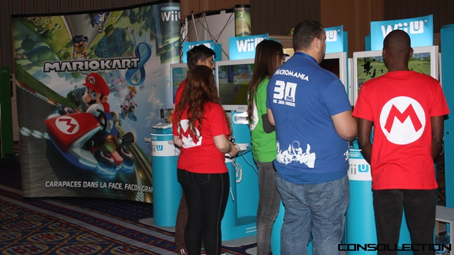 Un stand Nintendo