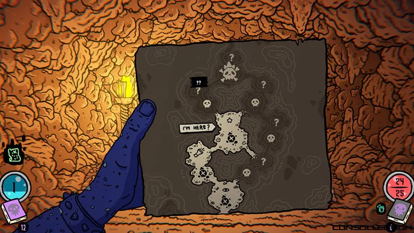 Une carte dans Shroom and Gloom
