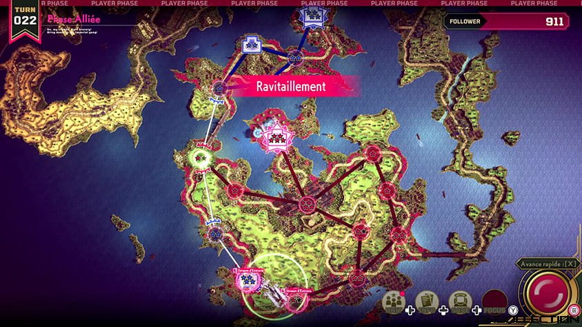 Une carte du jeu The Great Villainess: Strategy of Lily