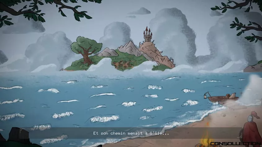 Une île mystérieuse est apparue à l'horizon