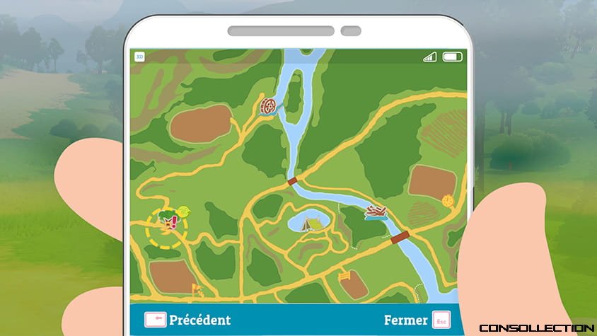 Une mini-carte sur votre smartphone