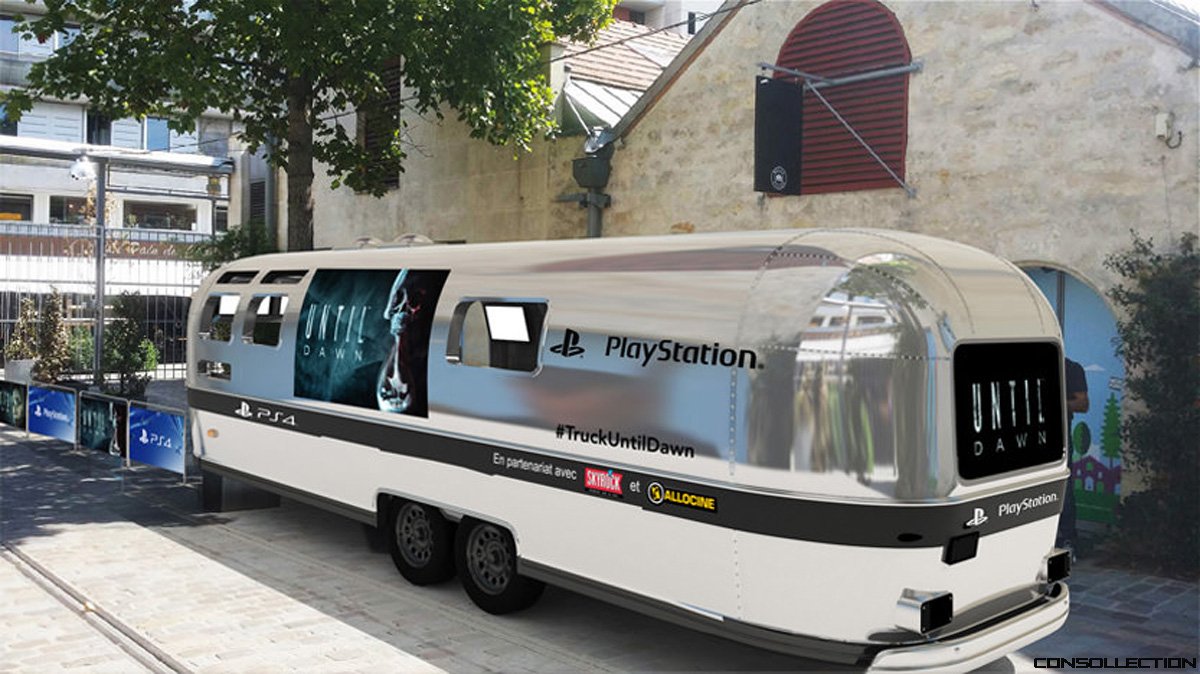 Until Dawn - Fear Truck &agrave; Paris