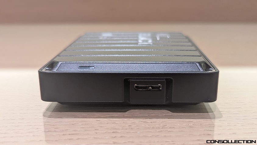 Le port USB Micro B du WD BLACK P10