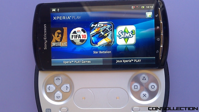 Xperia Play application playstation